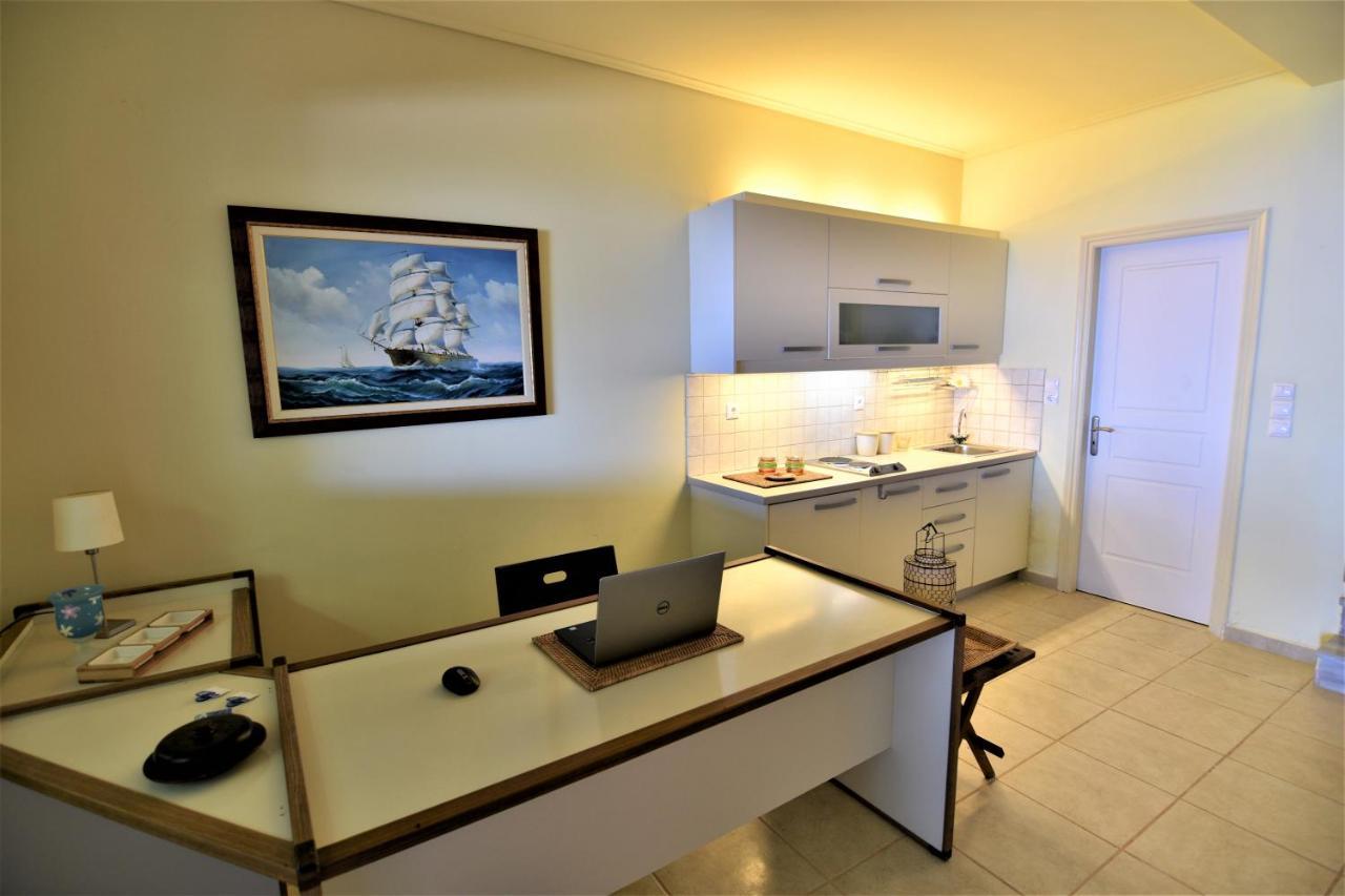 Blue Bay View - Beach House Vathirrevma Zewnętrze zdjęcie