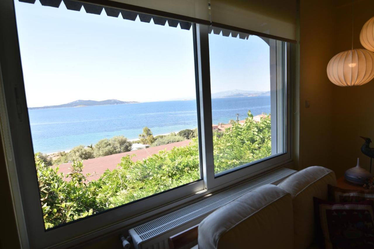 Blue Bay View - Beach House Vathirrevma Zewnętrze zdjęcie